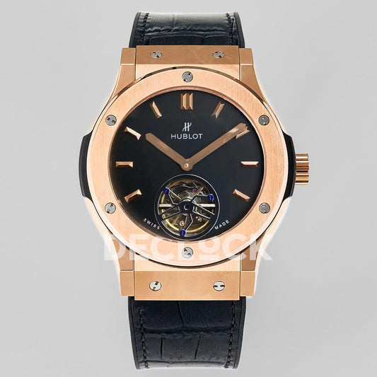 Replica Declock Classic Fusion Tourbillon Rose Gold | Declock.