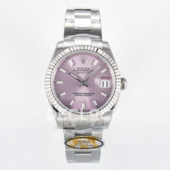 DateJust 31 278274 ARF 1:1 Best Edition 904L Steel Pink Dial Stick Marker on SS Oyster Bracelet ETA 2688