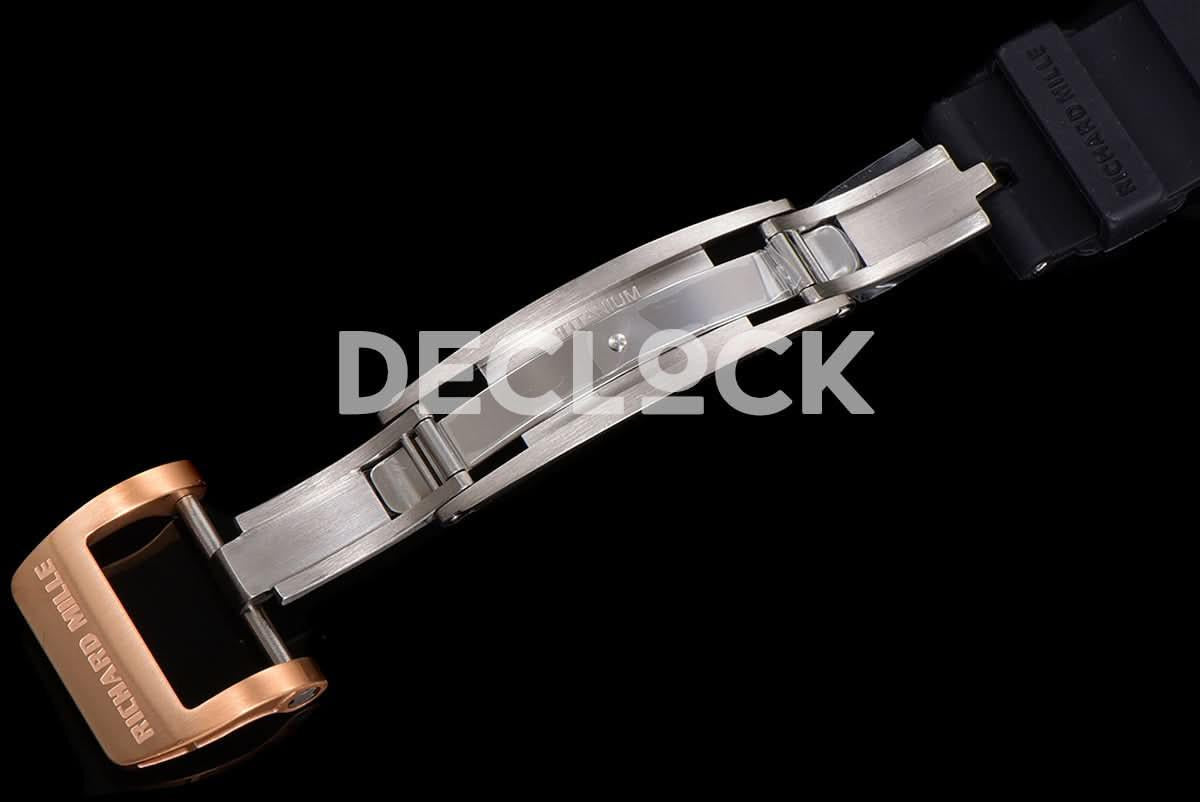 Replica Richard Mille RM 007 Automatic Ladies Black Ceramic Red Lips Diamond |  Declock.