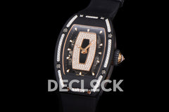 RM 007 Automatic Ladies Ceramique Noire Serti