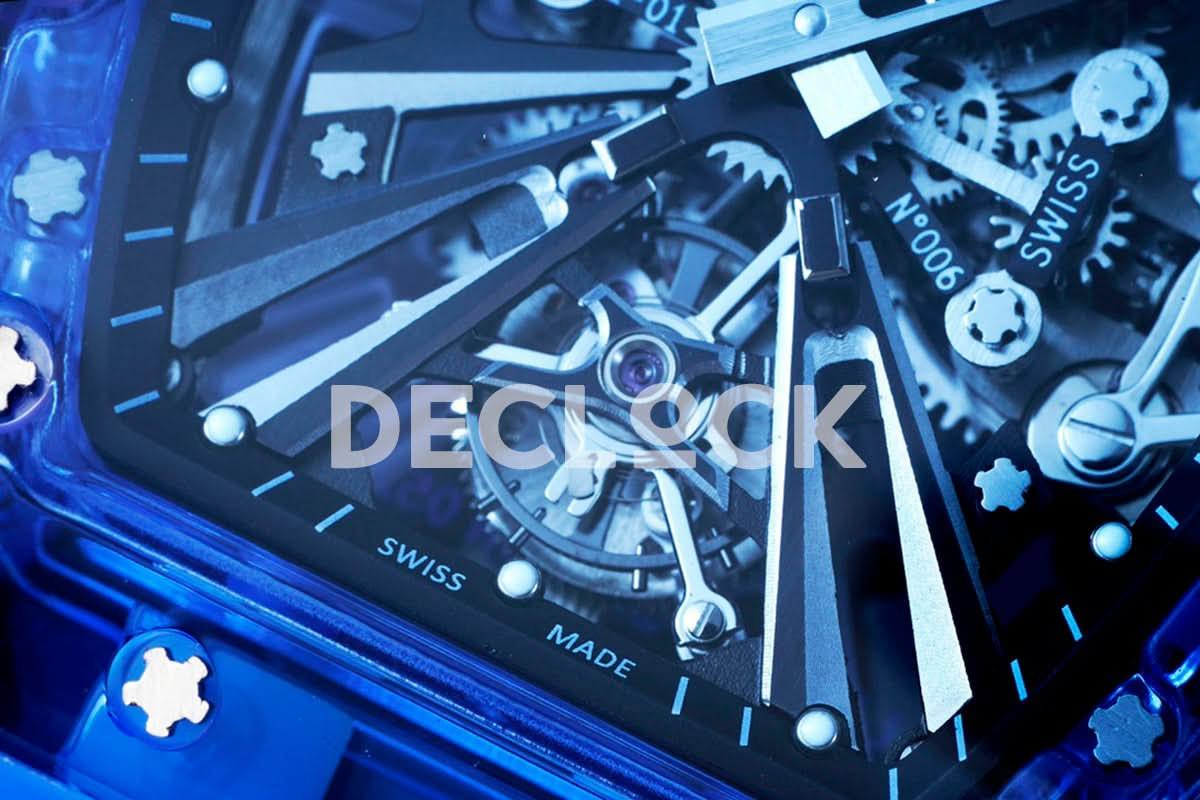 Replica Richard Mille RM 012-01 Tourbillon Blue Sapphire |  Declock.