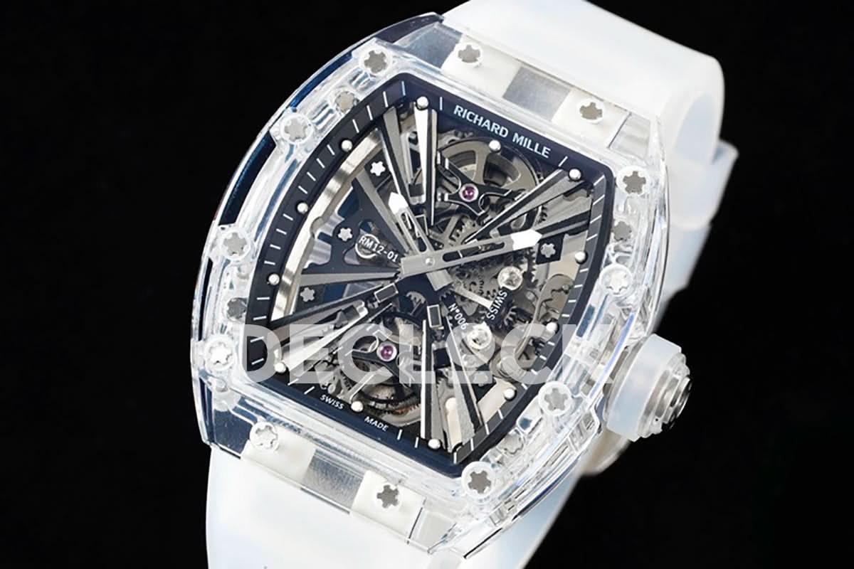 Replica Richard Mille RM 012-01 Tourbillon Sapphire |  Declock.