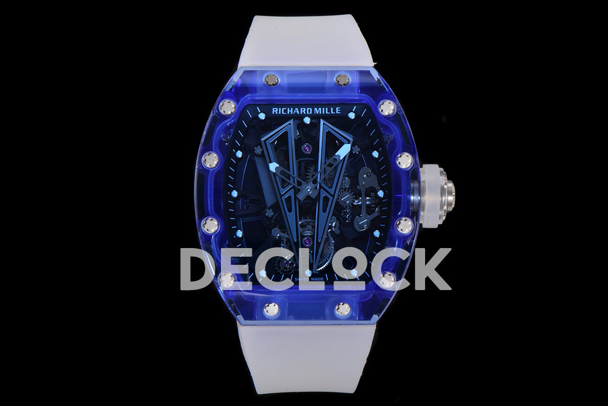 RM 027-01 Tourbillon Blue Sapphire