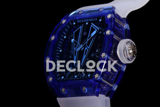 Replica Richard Mille RM 027-01 Tourbillon Blue Sapphire |  Declock.