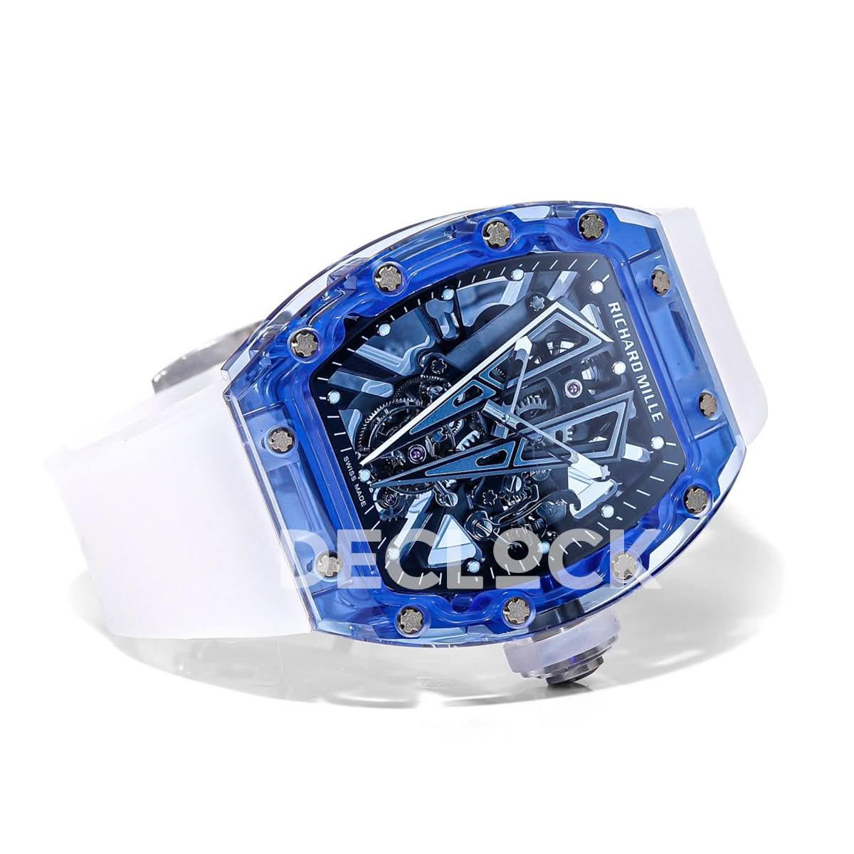Replica Richard Mille RM 027-01 Tourbillon Blue Sapphire |  Declock.