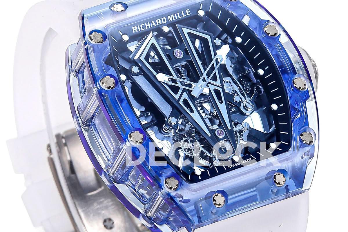 Replica Richard Mille RM 027-01 Tourbillon Blue Sapphire |  Declock.