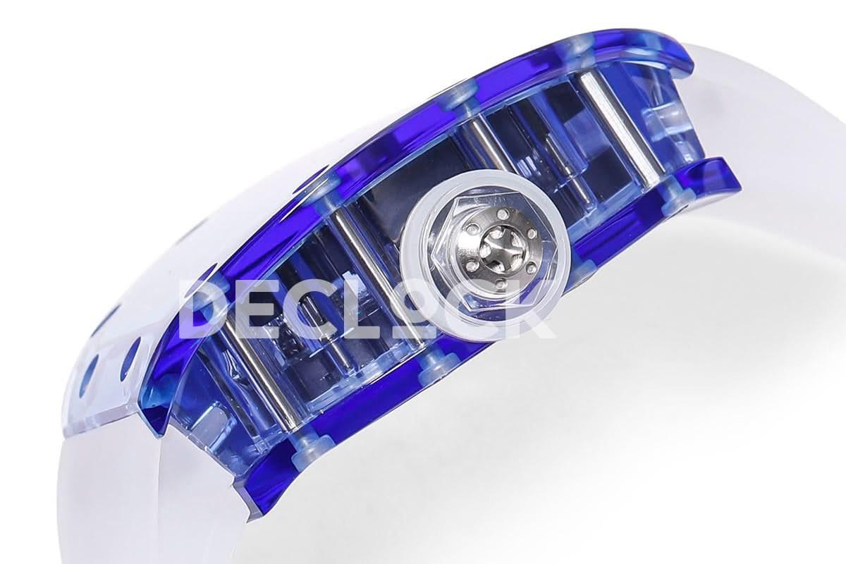 Replica Richard Mille RM 027-01 Tourbillon Blue Sapphire |  Declock.
