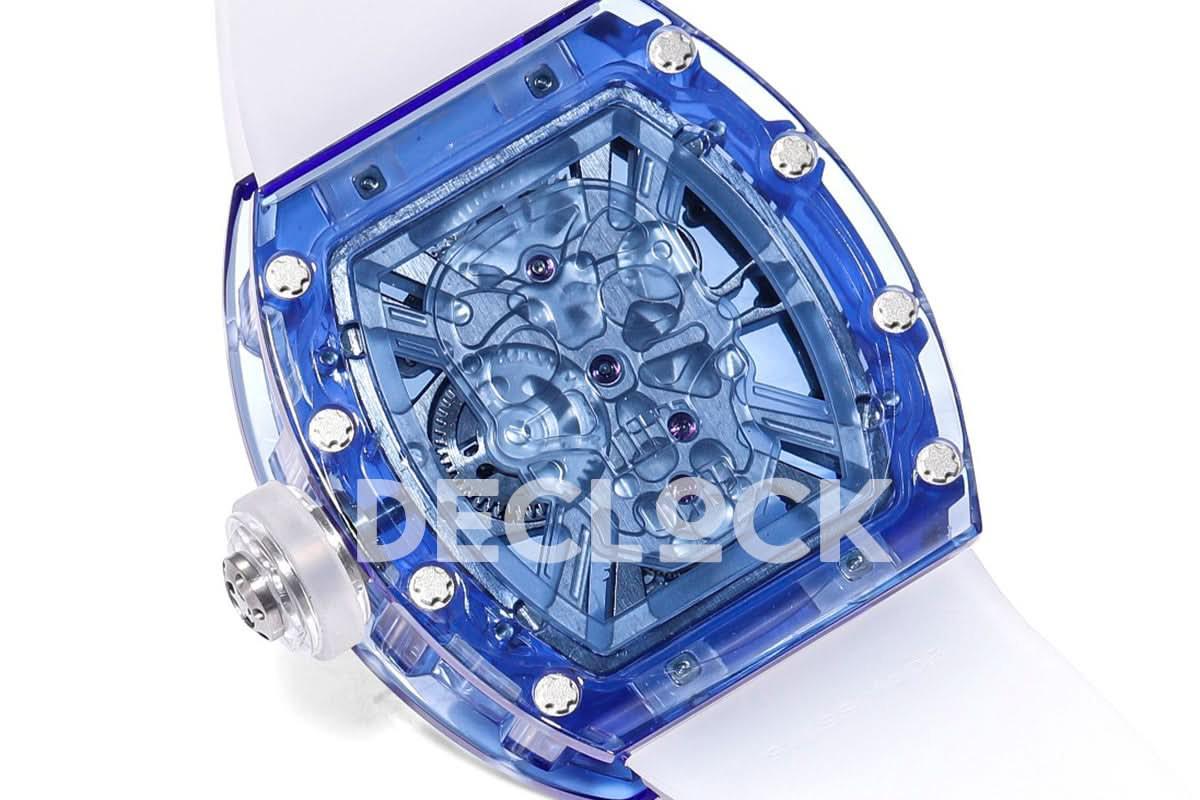 Replica Richard Mille RM 027-01 Tourbillon Blue Sapphire |  Declock.