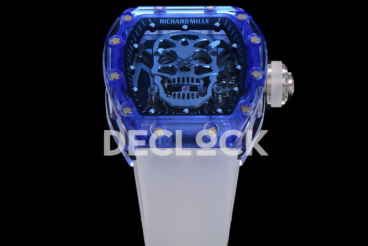 RM 027-01 Tourbillon Blue Sapphire Skull