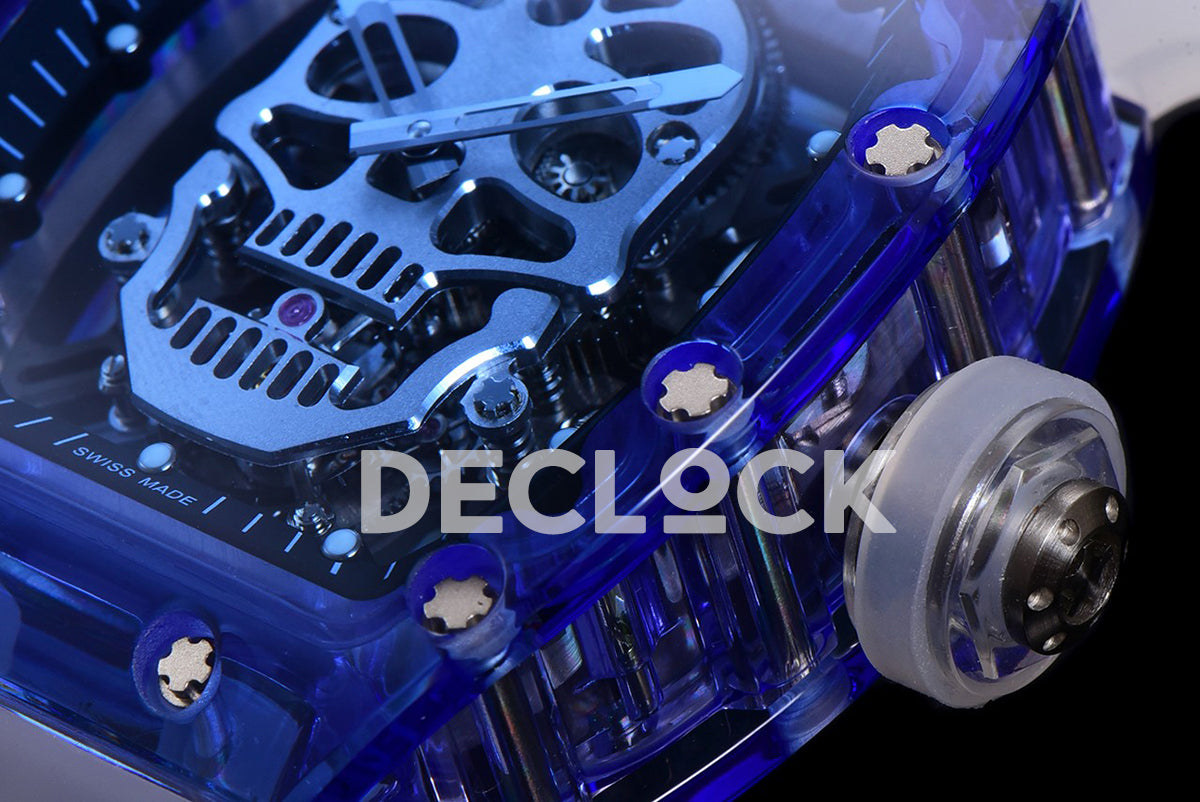 RM 027-01 Tourbillon Blue Sapphire Skull