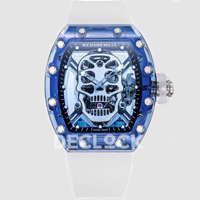 RM 027-01 Tourbillon Blue Sapphire Skull