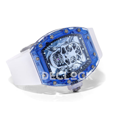 RM 027-01 Tourbillon Blue Sapphire Skull