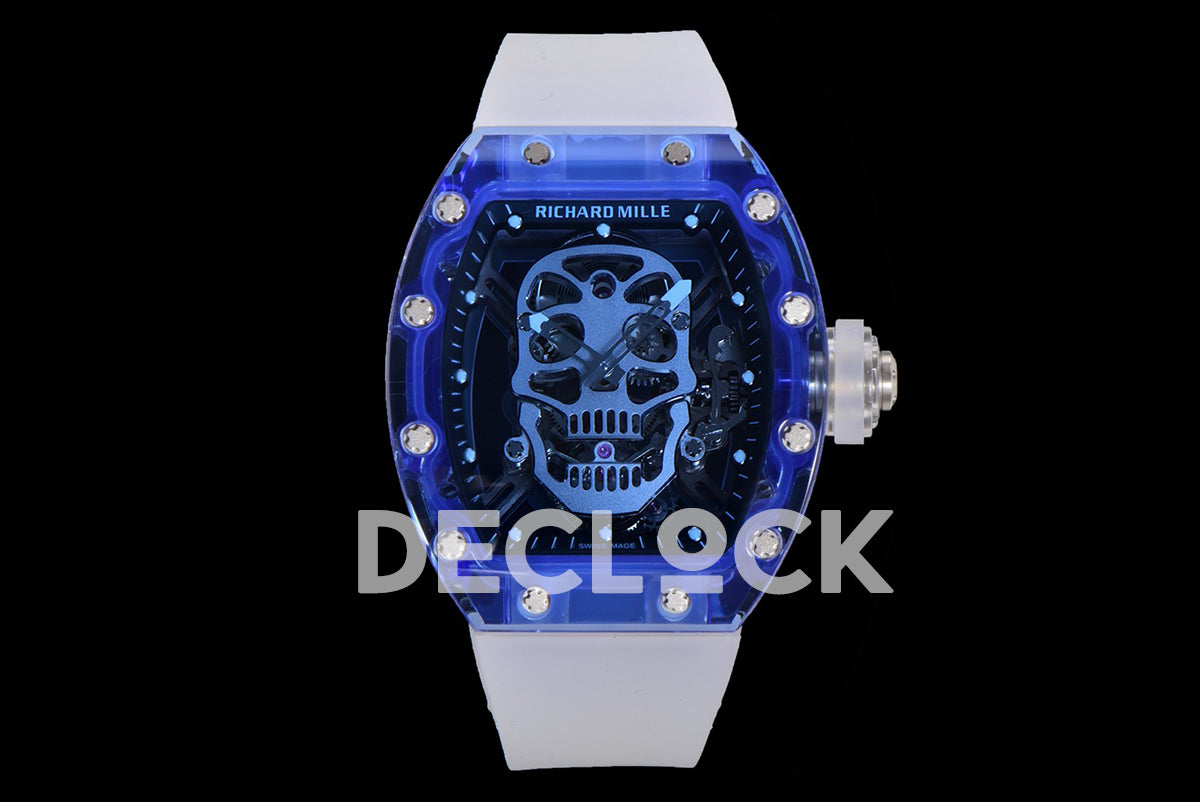 RM 027-01 Tourbillon Blue Sapphire Skull