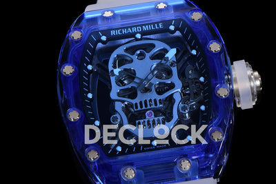 RM 027-01 Tourbillon Blue Sapphire Skull