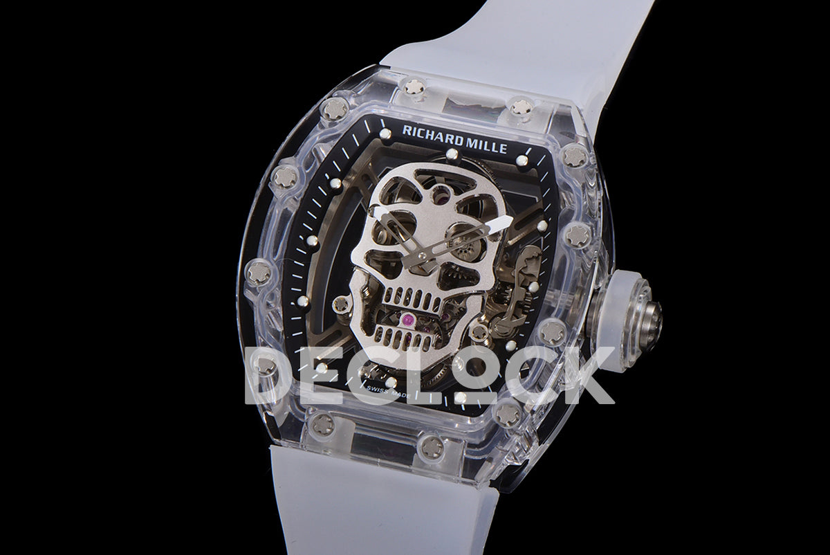 RM 027-01 Tourbillon Sapphire Skull