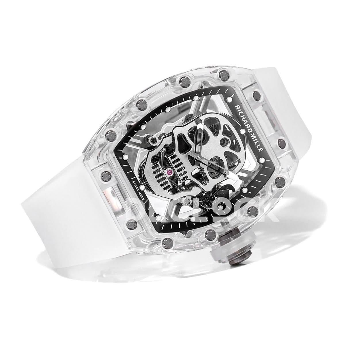 Replica Richard Mille RM 027-01 Tourbillon Sapphire Skull |  Declock.