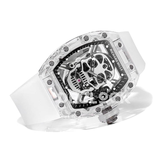 Replica Richard Mille RM 027-01 Tourbillon Sapphire Skull |  Declock.