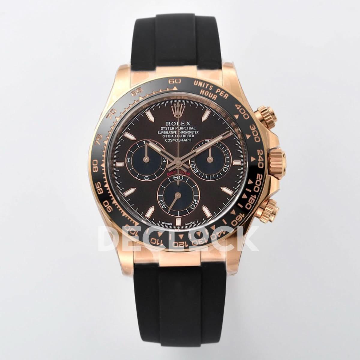 Replica Rolex Daytona 126515 RG in Chocolate Dial |  Declock.