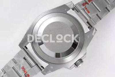 GMT Master II 116758 Pepsi Black Dial in Steel with Paved Diamond Bezel
