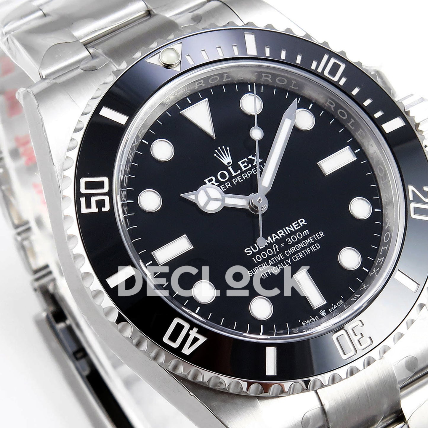 Rolex Submariner 41mm 124060 No Date Black Dial VR3230 Clean Factory