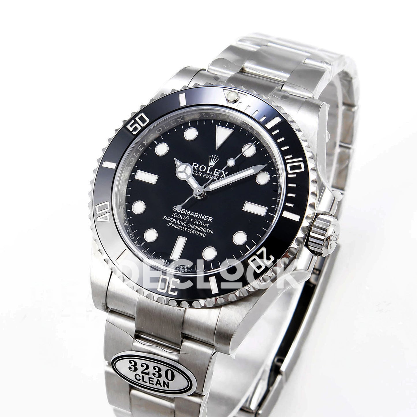 Rolex Submariner 41mm 124060 No Date Black Dial VR3230 Clean Factory