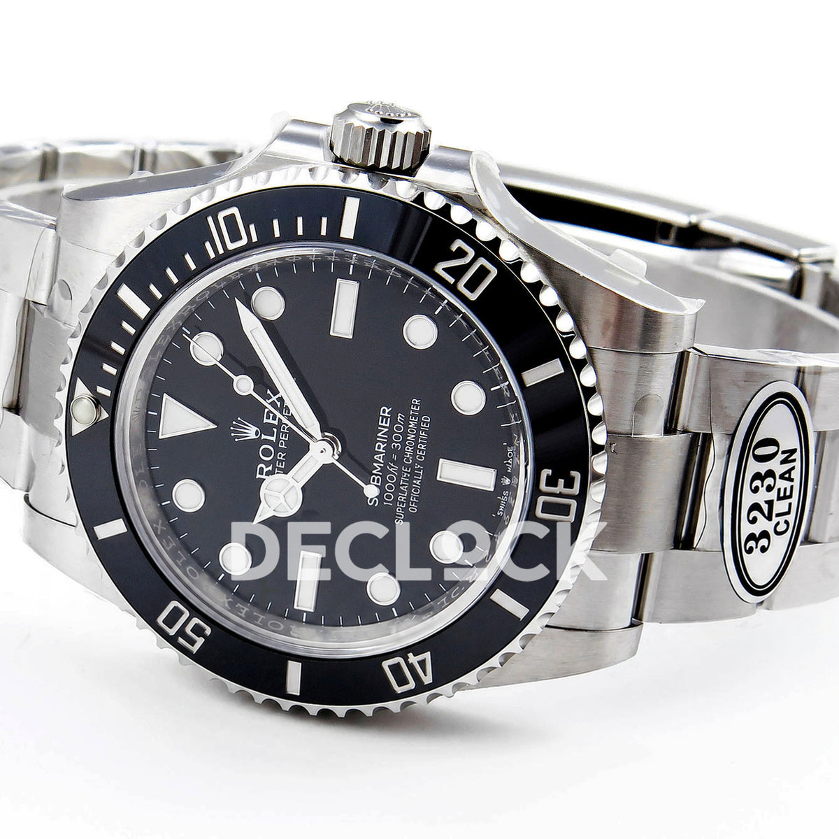 Rolex Submariner 41mm 124060 No Date Black Dial VR3230 Clean Factory