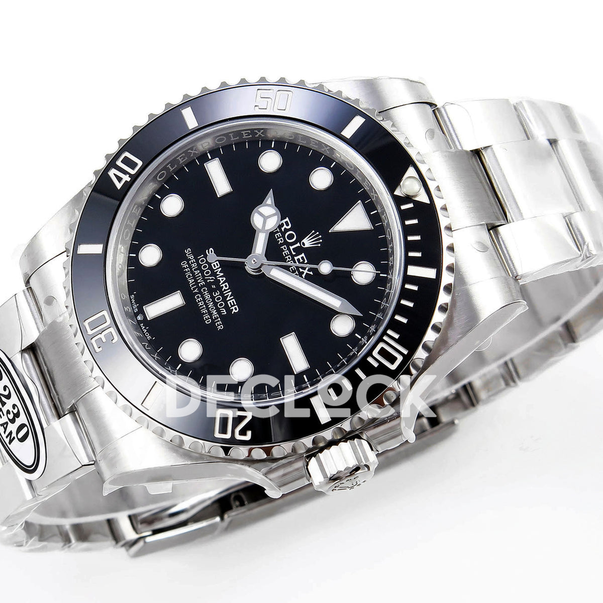 Rolex Submariner 41mm 124060 No Date Black Dial VR3230 Clean Factory