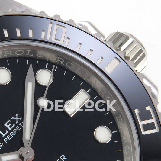 Rolex Submariner 41mm 124060 No Date Black Ceramic Bezel VS3230 Replica