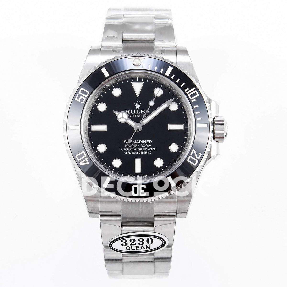 Rolex Submariner 41mm 124060 No Date Black Dial VR3230 Clean Factory