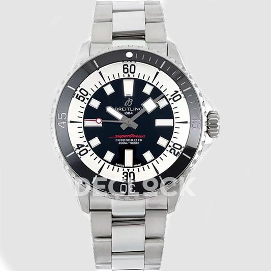 Replica Breitling Superocean Automatic 44 Black Dial | Declock.