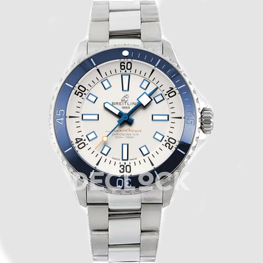 Replica Breitling Superocean Automatic 44 White Dial |  Declock.