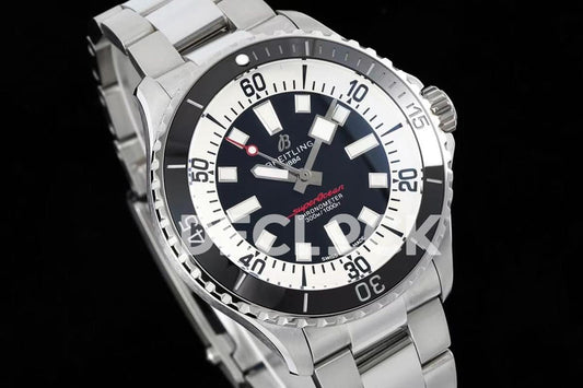 Replica Breitling Superocean Automatic 44 Black Dial |  Declock.