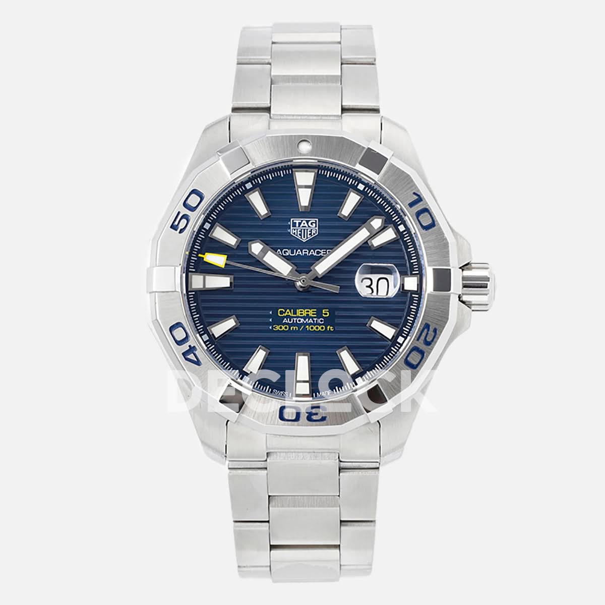 Tag Heuer Aquaracer Caliber 5 Blue Dial Ref. WAN2013.BA09