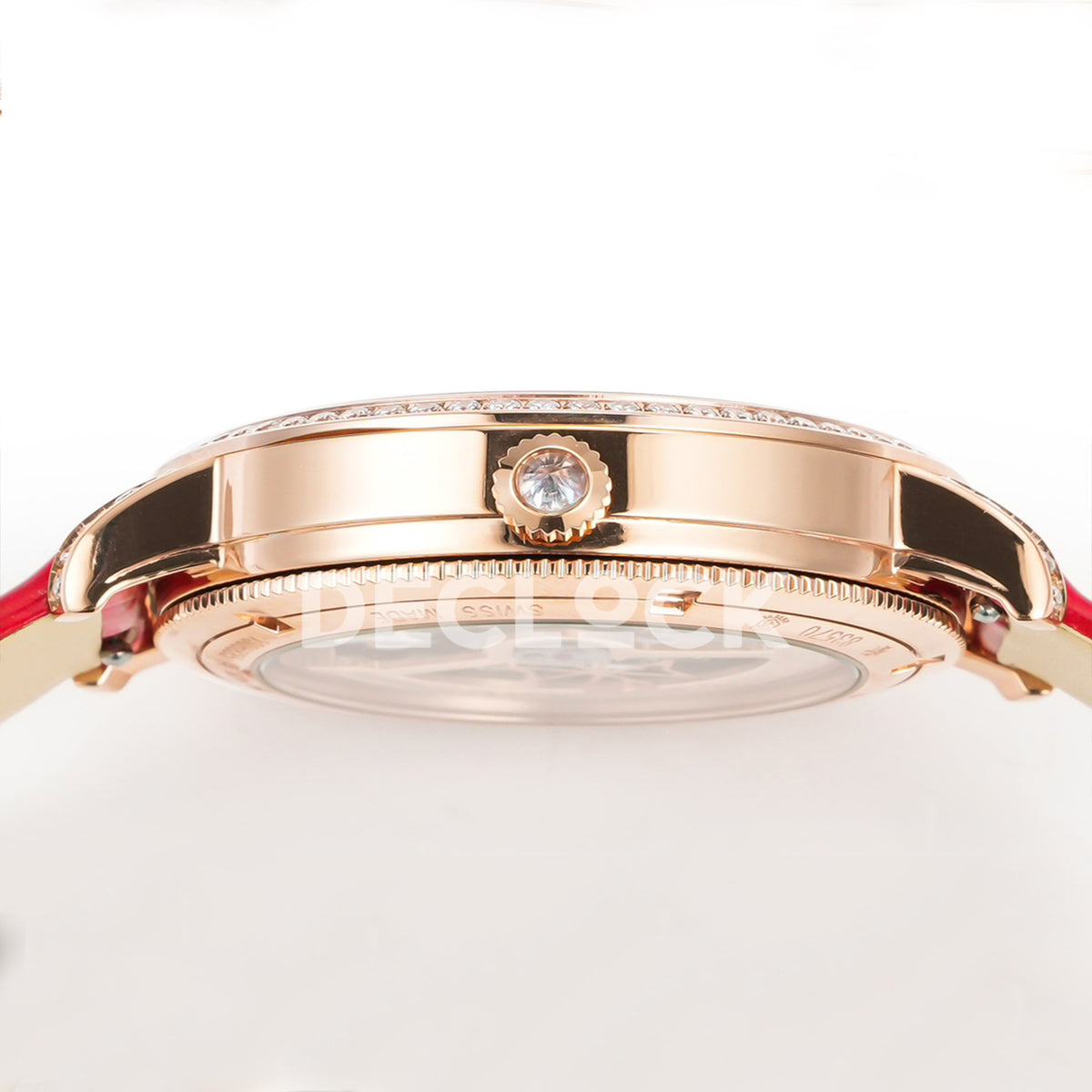 Vacheron Constantin Traditionelle MoonPhase White Dial with Diamond Bezel