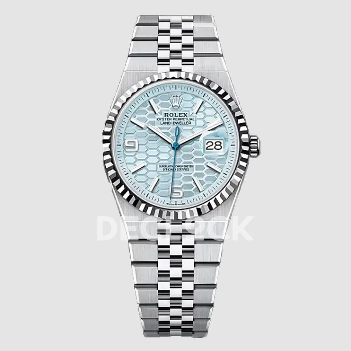 Land-Dweller 40mm 127334 WG in Blue Dial