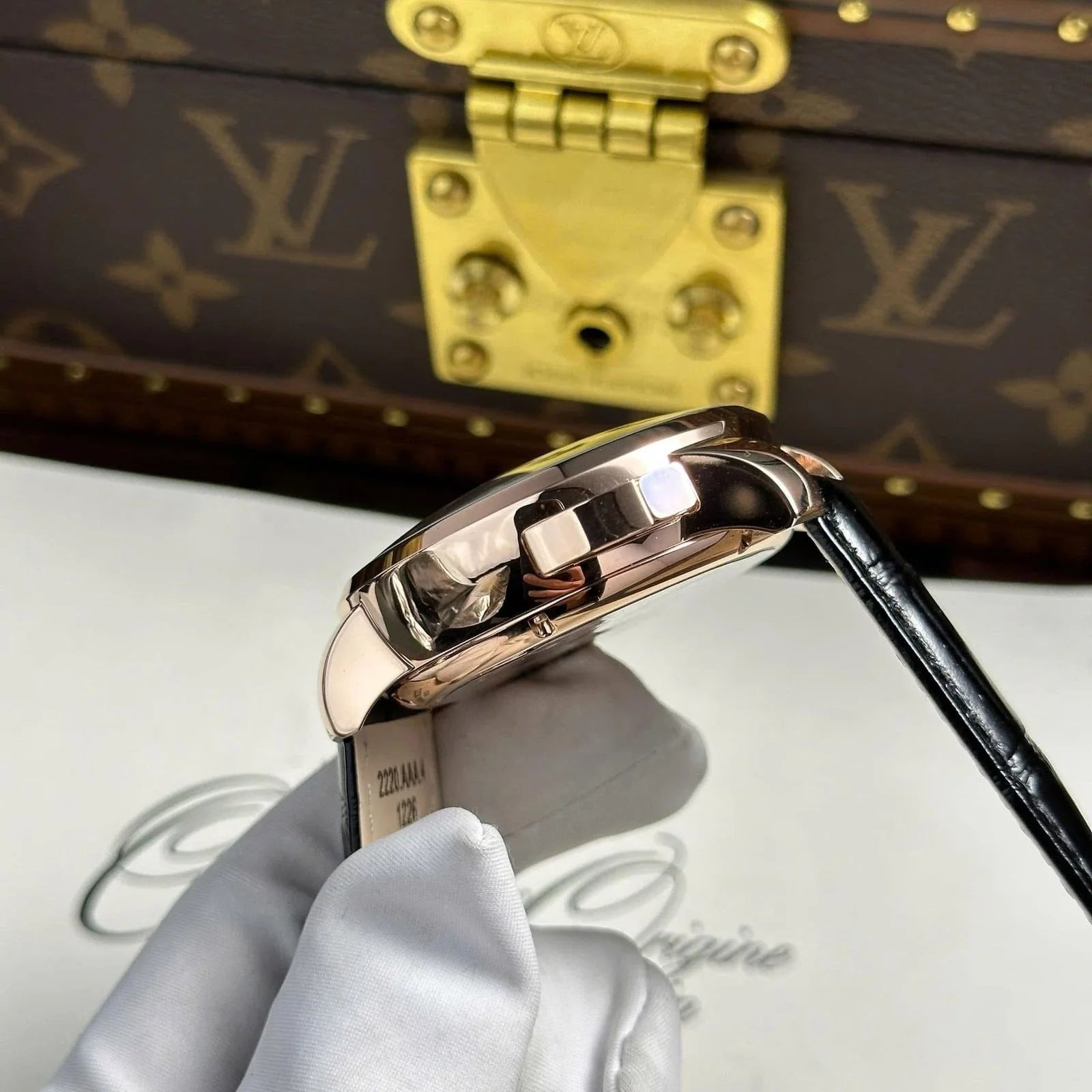 Jacob & Co. Casino Tourbillon Baguette on RG