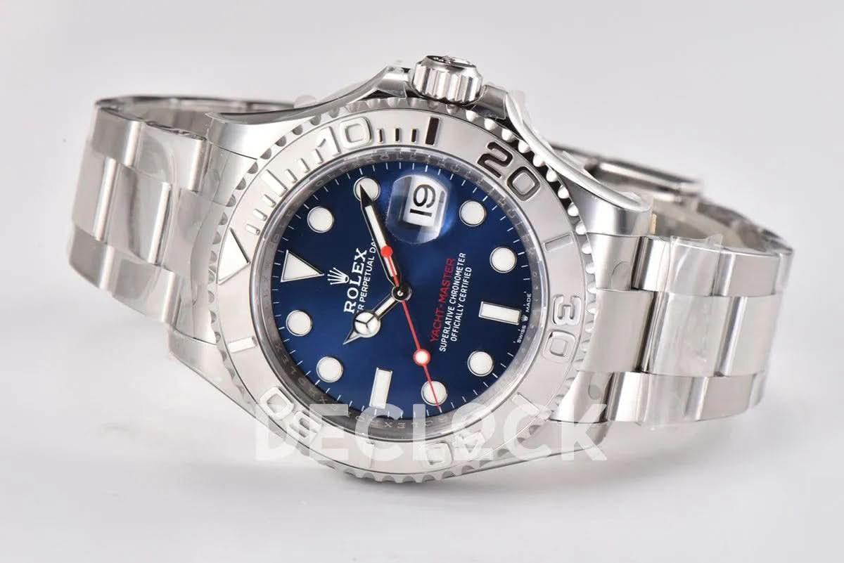 Replica Rolex Yacht-Master 40 116622 BLSO Blue Dial |  Declock.