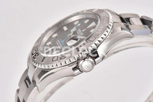 Replica Rolex Yacht-Master 40 116622 Rolesium Grey Dial |  Declock.