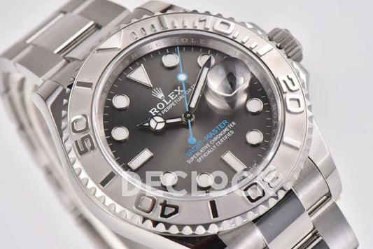 Replica Rolex Yacht-Master 40 116622 Rolesium Grey Dial | Declock.