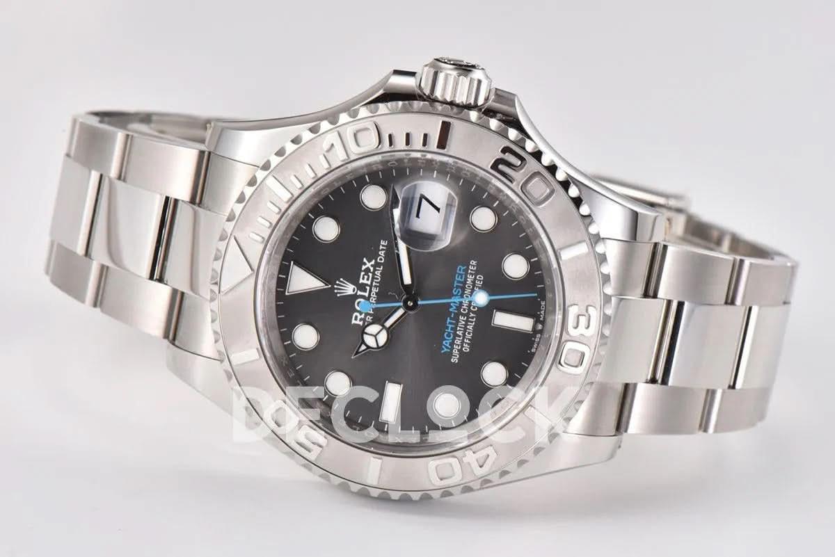 Replica Rolex Yacht-Master 40 116622 Rolesium Grey Dial |  Declock.