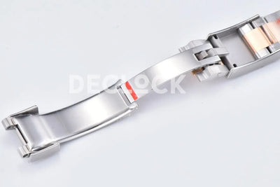 Replica Rolex Yacht-Master 40 126621 Everose Rolesor in Black Dial
