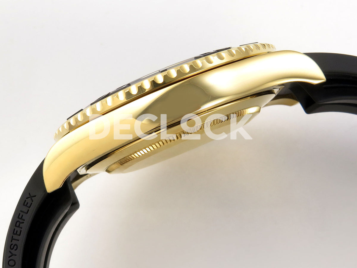 Rolex Yacht-Master 42mm 226658 Black Ceramic Bezel on Oysterflex Strap W Factory