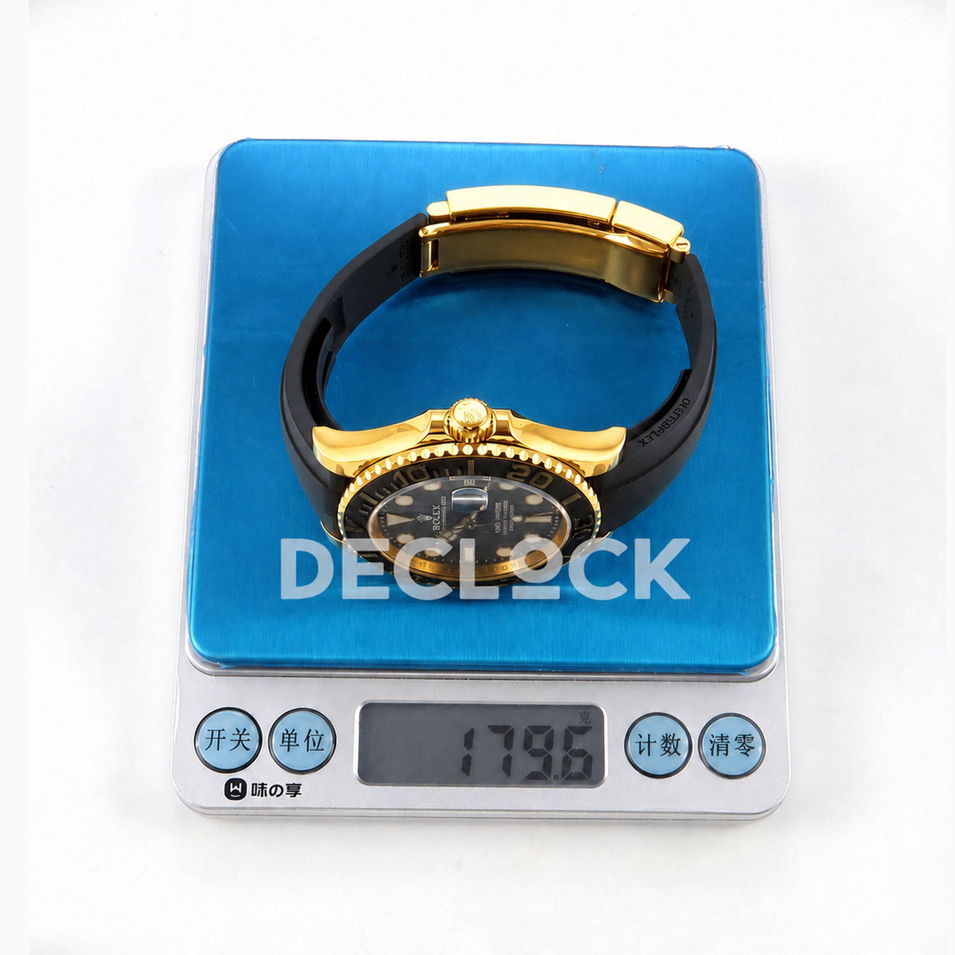 Rolex Yacht-Master 42mm 226658 Black Ceramic Bezel on Oysterflex Strap W Factory