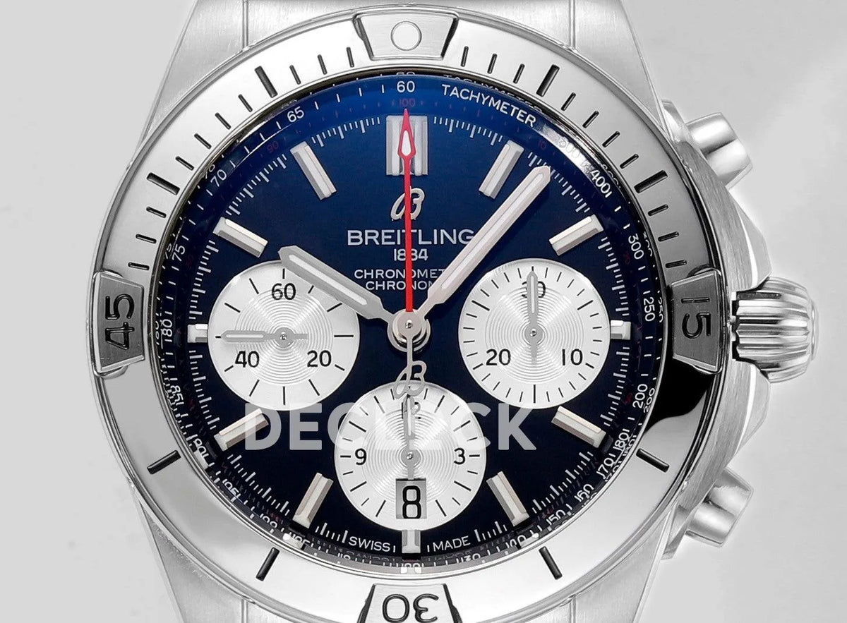 Replica Breitling Chronomat B01 Steel in Black Dial