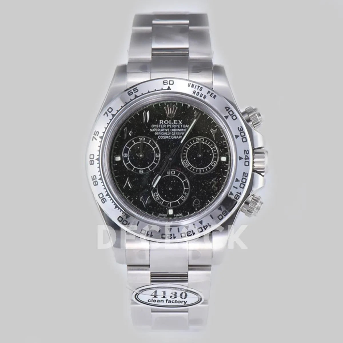 Daytona 116520 Steel in Onyx Dial "Midnight"