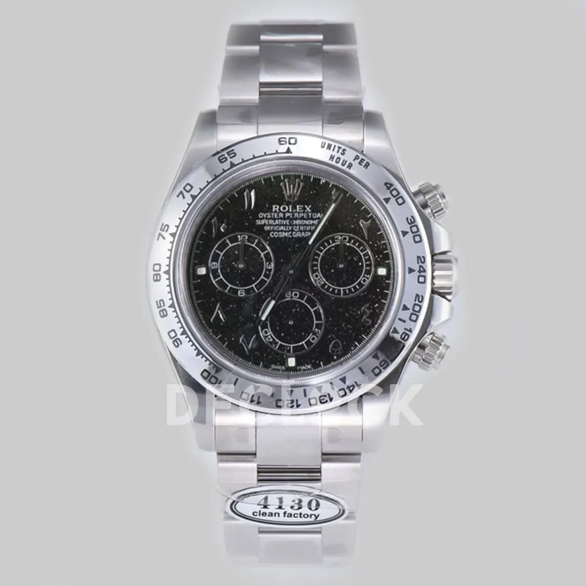 Daytona 116520 Steel in Onyx Dial "Midnight"