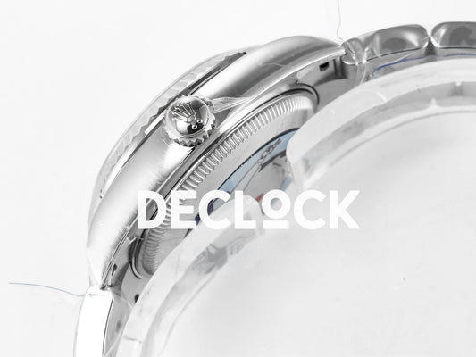 Replica Rolex Ladies Datejust 31 SS Pink Dial Roman Markers |  Declock.