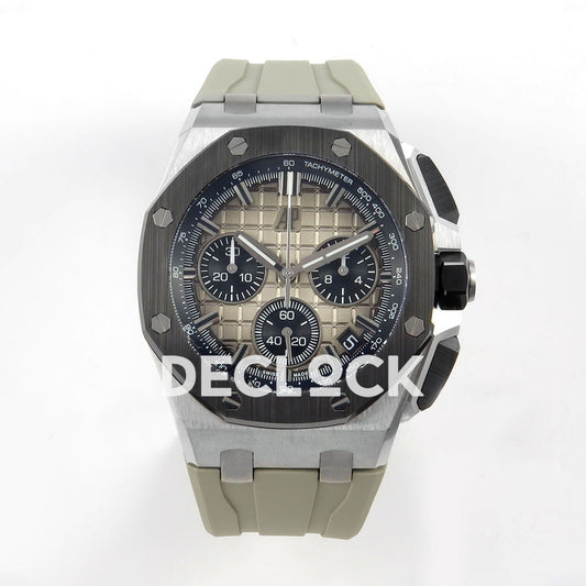 Audemars Piguet Royal Oak Offshore Novelty 44mm in White Ceramic 26402CB Replica Watch