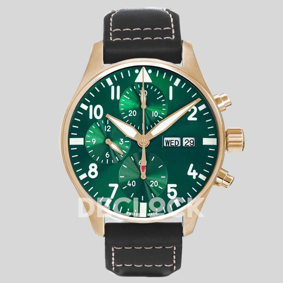 Replica IWC Pilot’s Watch Chronograph IW388103 RG |  Declock.