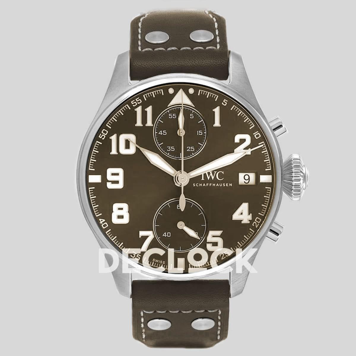 Replica IWC Big Pilot’s Monopusher Edition “Le Petit Prince” Chronograph |  Declock.